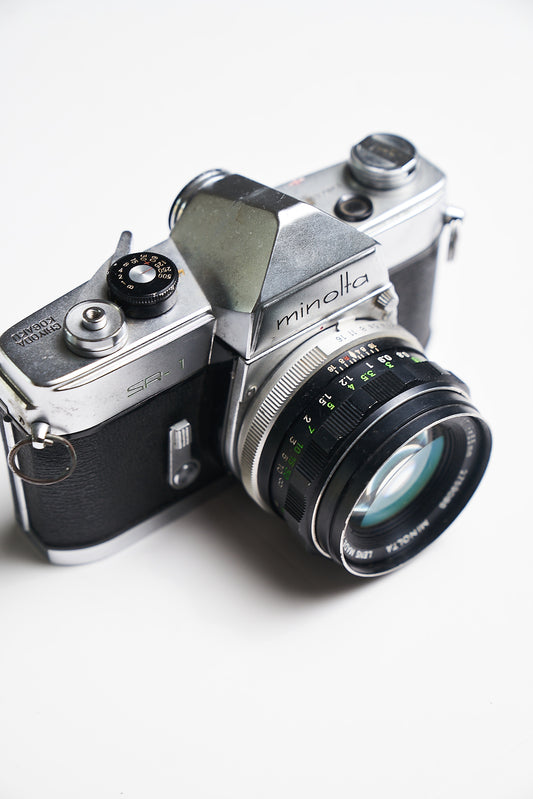 Minolta SR1 with 55mm 1.7 lens